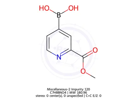 Chemical structure of Miscellaneous-2 Impurity 120