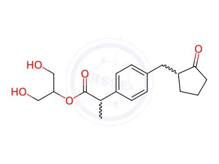 Chemical structure of Loxoprofen Impurity 272