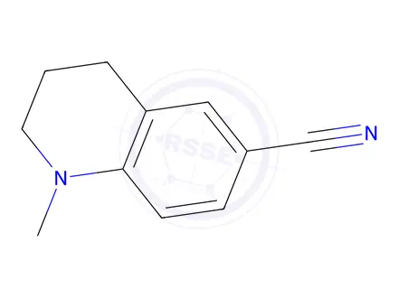 Chemical structure of 1-Methyl-1,2,3,4-tetrahydroquinoline-6-carbonitrile
