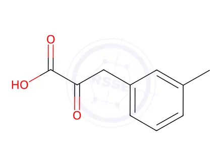 Chemical structure of 2-Oxo-3-(m-tolyl)propanoic acid