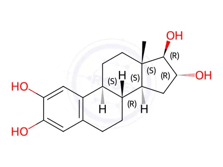 Chemical structure of 2-Hydroxyestriol