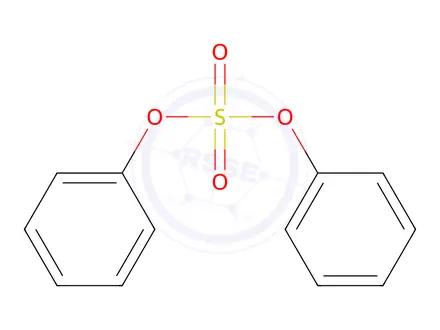 Chemical structure of Diphenyl Sulfate