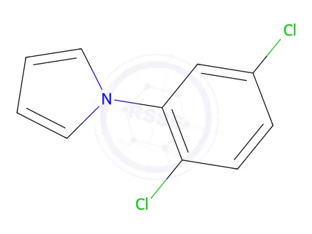 Chemical structure of 1-(2,5-dichlorophenyl)-1H-pyrrole