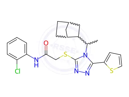 Chemical structure of WAY-299404
