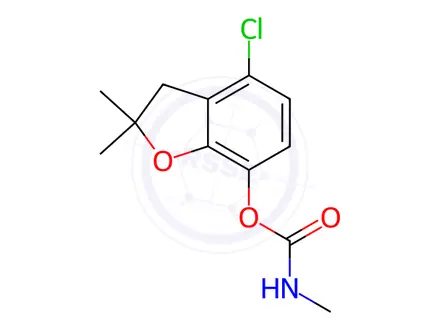 Chemical structure of Carbofuran Impurity 12