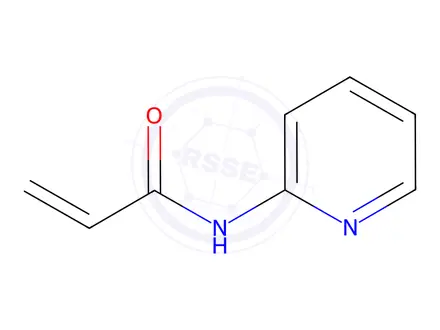 Chemical structure of 2-Propenamide, N-2-pyridinyl-