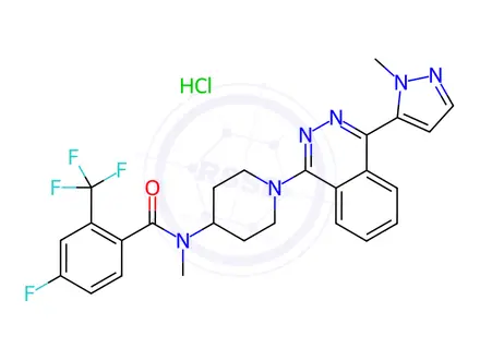 Chemical structure of Taladegib Hydrochloride