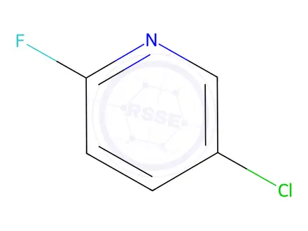 Chemical structure of 5-Chloro-2-fluoropyridine