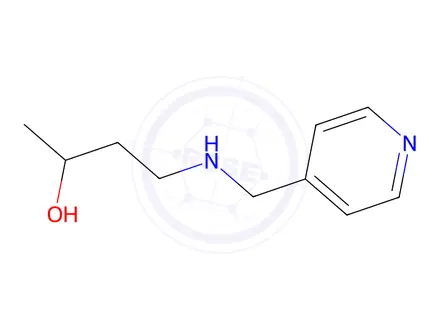 Chemical structure of 4-((Pyridin-4-ylmethyl)amino)butan-2-ol