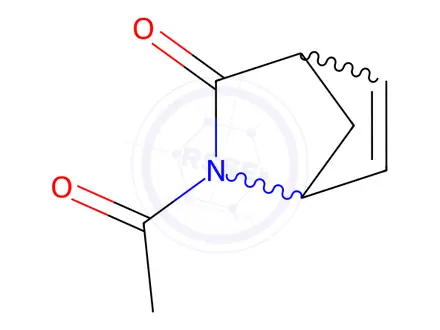 Chemical structure of 2-ACETYL-2-AZABICYCLO[2.2.1]HEPT-5-EN-3-ONE