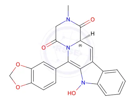 Chemical structure of Tadalafil Impurity 166