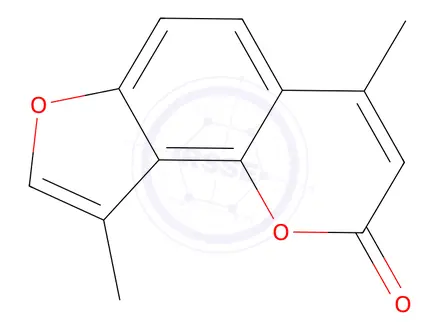 Chemical structure of 4,4'-dimethylangelicin