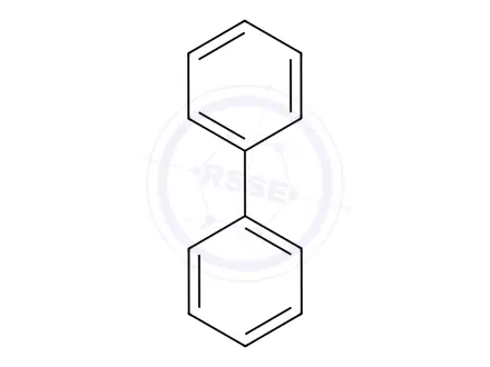 Chemical structure of Biphenyl