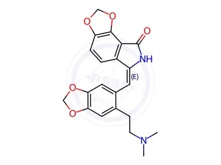Chemical structure of fumaramine