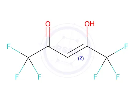 Chemical structure of Copper(I) Hexafluoro-2,4-pentanedionate 1,5-Cyclooctadiene Complex