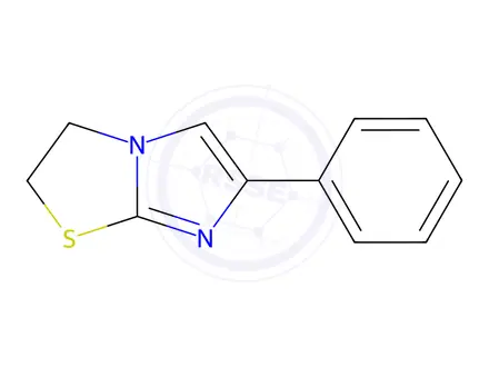 Chemical structure of 6-Phenyl-2,3-dihydroimidazo[2,1-b]thiazole