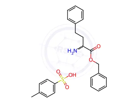 Chemical structure of (2S)-2-Amino-benzenebutanoic Acid Benzyl Ester Tosylate Salt
