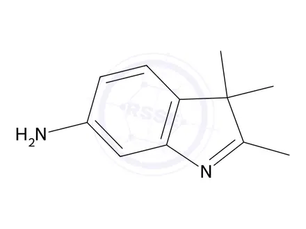 Chemical structure of 2,3,3-Trimethyl-3H-indol-6-amine
