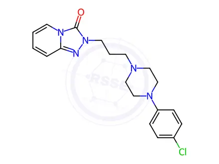 Chemical structure of Trazodone Hydrochloride Impurity 3 (Trazodone Hydrochloride EP Impurity C) (Trazodone Hydrochloride BP Impurity C)