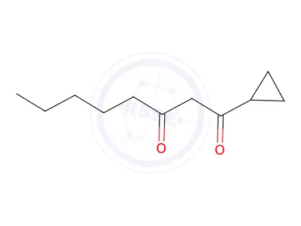 Chemical structure of 1-Cyclopropyloctane-1,3-dione