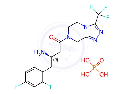 Chemical structure of Sitagliptin Impurity 273