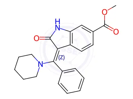 Chemical structure of Nintedanib Esilate Impurity 46