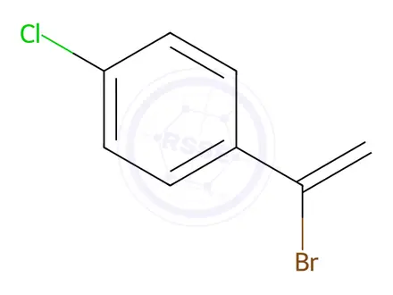 Chemical structure of 1-(1-Bromovinyl)-4-chlorobenzene