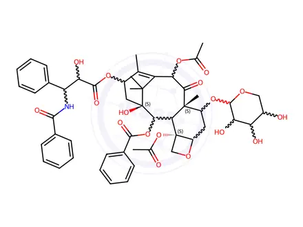 Chemical structure of 7-Xylosylpaclitaxel