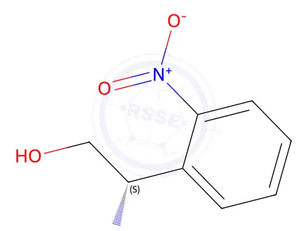 Chemical structure of (s)-2-Amino-2-(2-nitrophenyl)ethan-1-ol