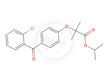 Chemical structure of Choline Fenofibrate Impurity 32