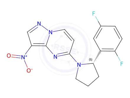 Chemical structure of Larotrectinib impurity 8
