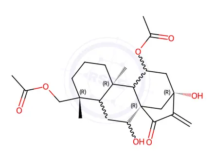 Chemical structure of Rosthornin B