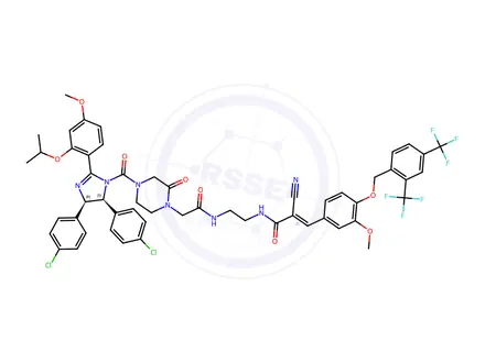 Chemical structure of PROTAC ERRα Degrader-1