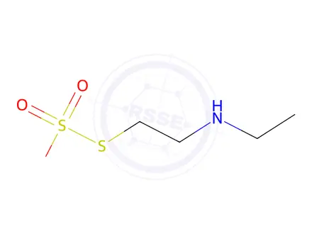 Chemical structure of Thiosulfuric acid hydrogen S-[2-(ethylamino)ethyl] ester