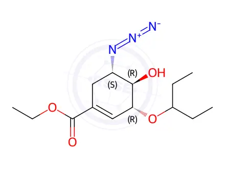 Chemical structure of Oseltamivir Impurity 274