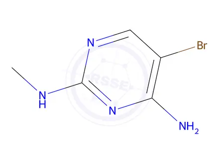 Chemical structure of 5-Bromo-N2-methyl-2,4-pyrimidinediamine