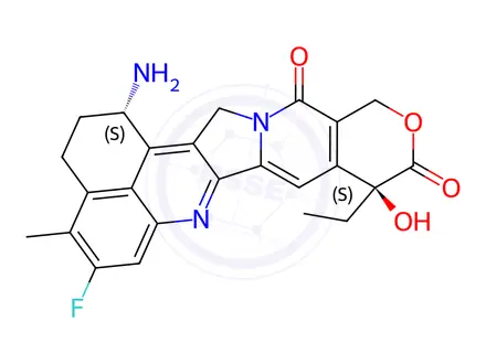 Chemical structure of Exatecan