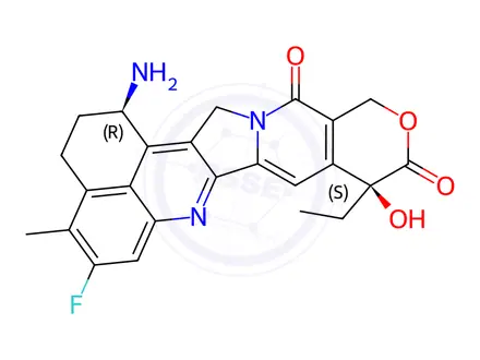Chemical structure of Exatecan Impurity 22