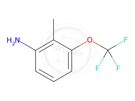 Chemical structure of 2-Methyl-3-(trifluoromethoxy)aniline
