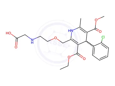Chemical structure of Amlodipine Besylate Impurity 136