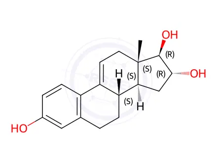 Chemical structure of Estriol EP Impurity A (Estriol USP Related Compound A)