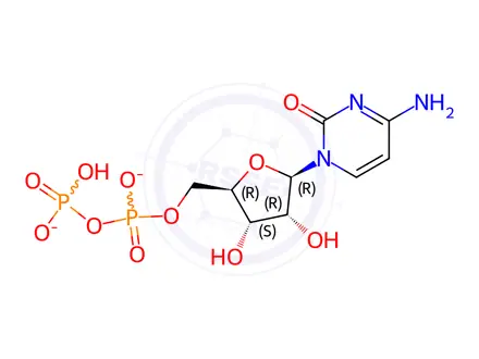 Chemical structure of Citicoline Impurity N1 XNa
