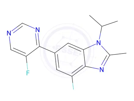 Chemical structure of Abemaciclib Impurity 198