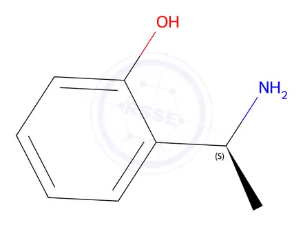 Chemical structure of (S)-1-(2-Hydroxyphenyl)ethylamine