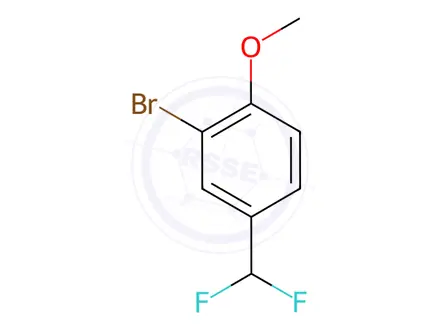 Chemical structure of 2-Bromo-4-(difluoromethyl)anisole