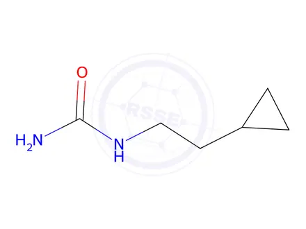 Chemical structure of (2-Cyclopropylethyl)urea