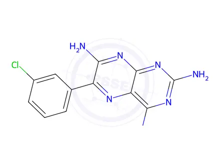 Chemical structure of Triamterene Impurity 8