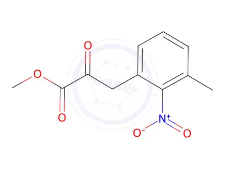 Chemical structure of Methyl 3-(3-Methyl-2-nitrophenyl)-2-oxopropanoate