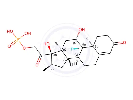 Chemical structure of Dexamethasone Sodium Phosphate EP Impurity H