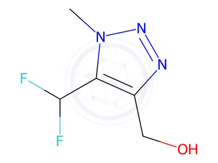 Chemical structure of (5-(Difluoromethyl)-1-methyl-1H-1,2,3-triazol-4-yl)methanol
